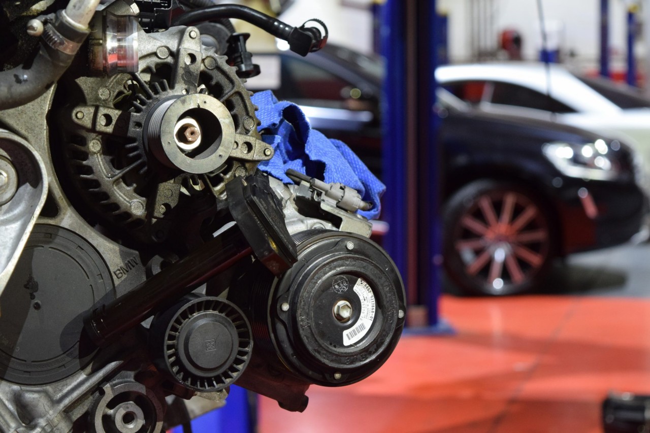 reparar un motor de arranque